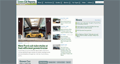 Desktop Screenshot of greencarreports.com
